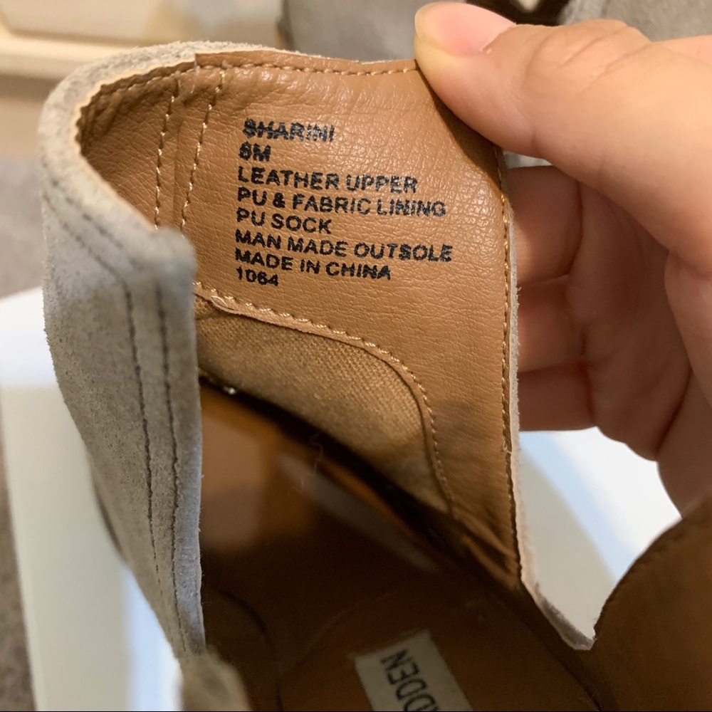 Steve Madden suede booties - Picture 4 of 4